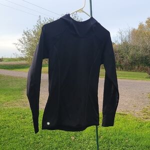 Athleta Black Long Sleeve Women's Top